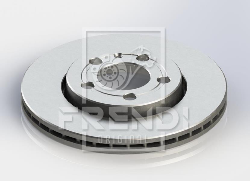 FRENDI 36193 Disc Front (Ad) 98-06 Golf.4-Polo | Set of 2