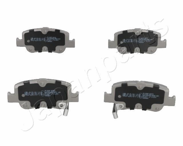 Japan Parts PP-220AF Toyota Corolla Auris 07 > 18 1.4 D-4D Rear Brake Pad — Brake Pads