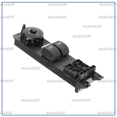 MAHER 26507 Button Glass Release Fiesta 13-18 (Twin) Mirror Ayar with Button Left — Switches & Relays