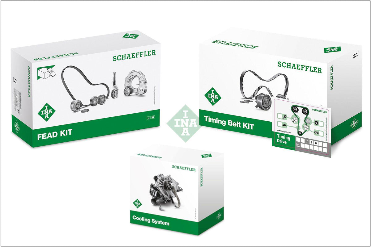 INA 530065050 Timing + Water Pump + V-Belt Set 13 > Golf.VII 1.6Tdi (Switch On) — Water Pump & Thermostat
