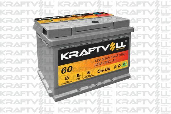 KRAFTVOLL 12V 60 Ah L2 Battery — Starting & Charging