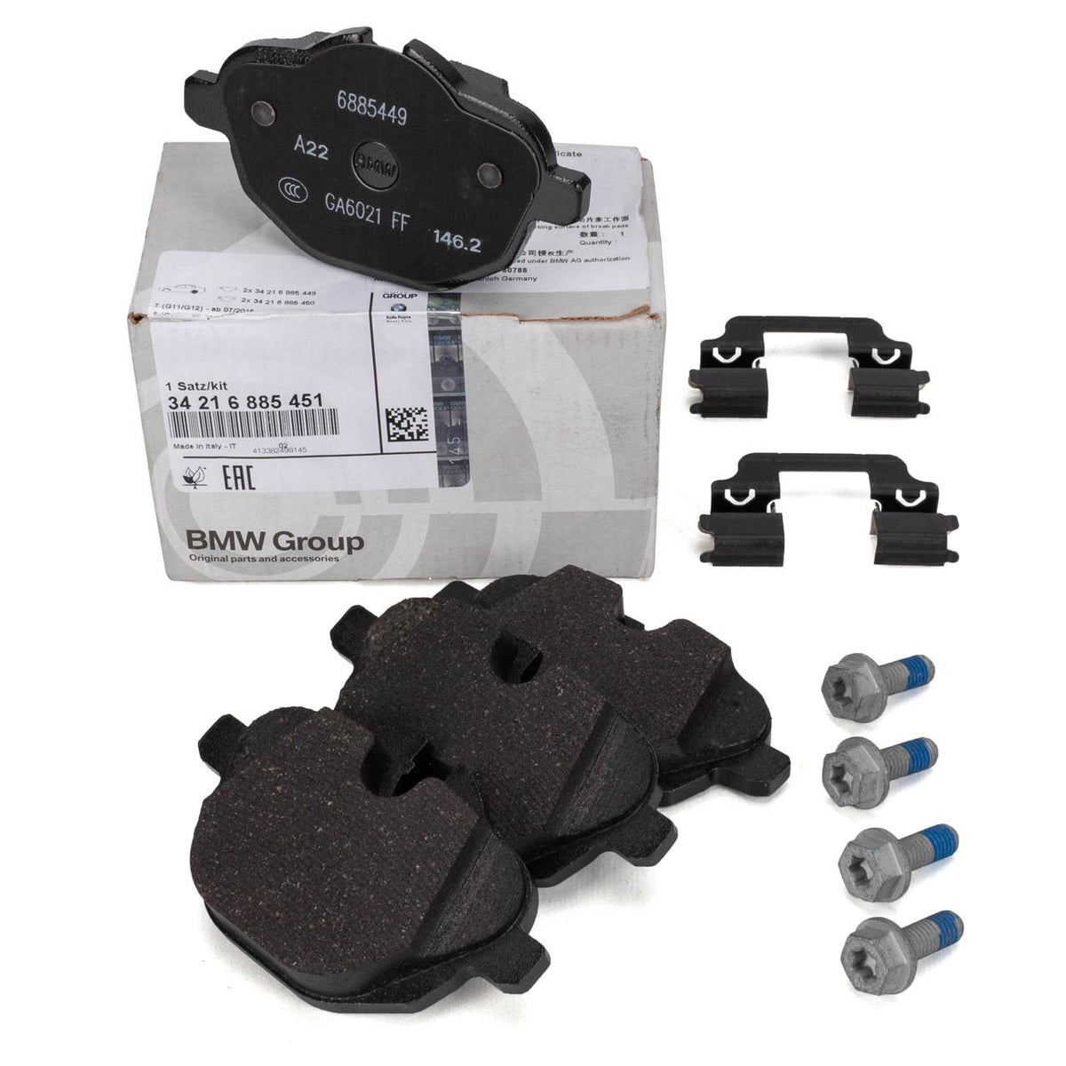 BMW MINI LANDROVER 34216885451 — Brake Pads
