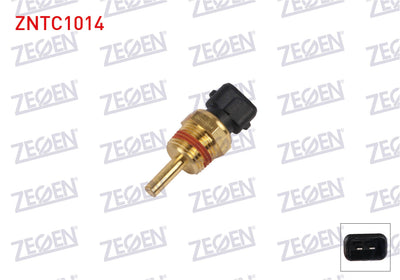 Zegen ZNTC1014 Coolant Temperature (Ntc) Switch Hyundai Sonata II 2.0 i 1991-1993 / Mitsubishi Lancer IV 1988-1992