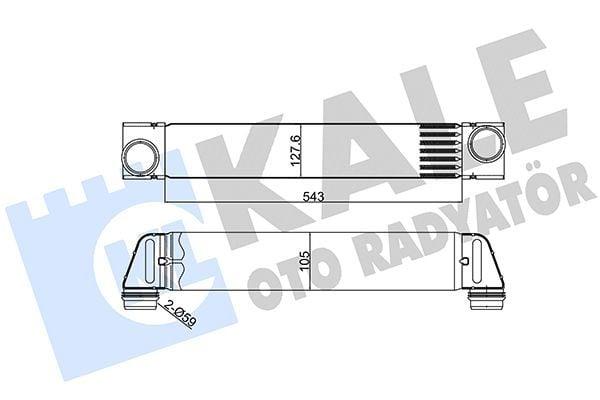 KALE Turbo Radiator Intercooler - Fit for Range Rover 3.0D (E65-E66-E67) — Turbo & Supercharger