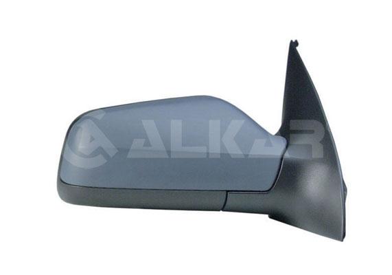 Alkar 6126437 Outer Rear View Mirror Right Electric Heated Primed 5 Pin Opel Astra G 1998-2005 — Mirrors