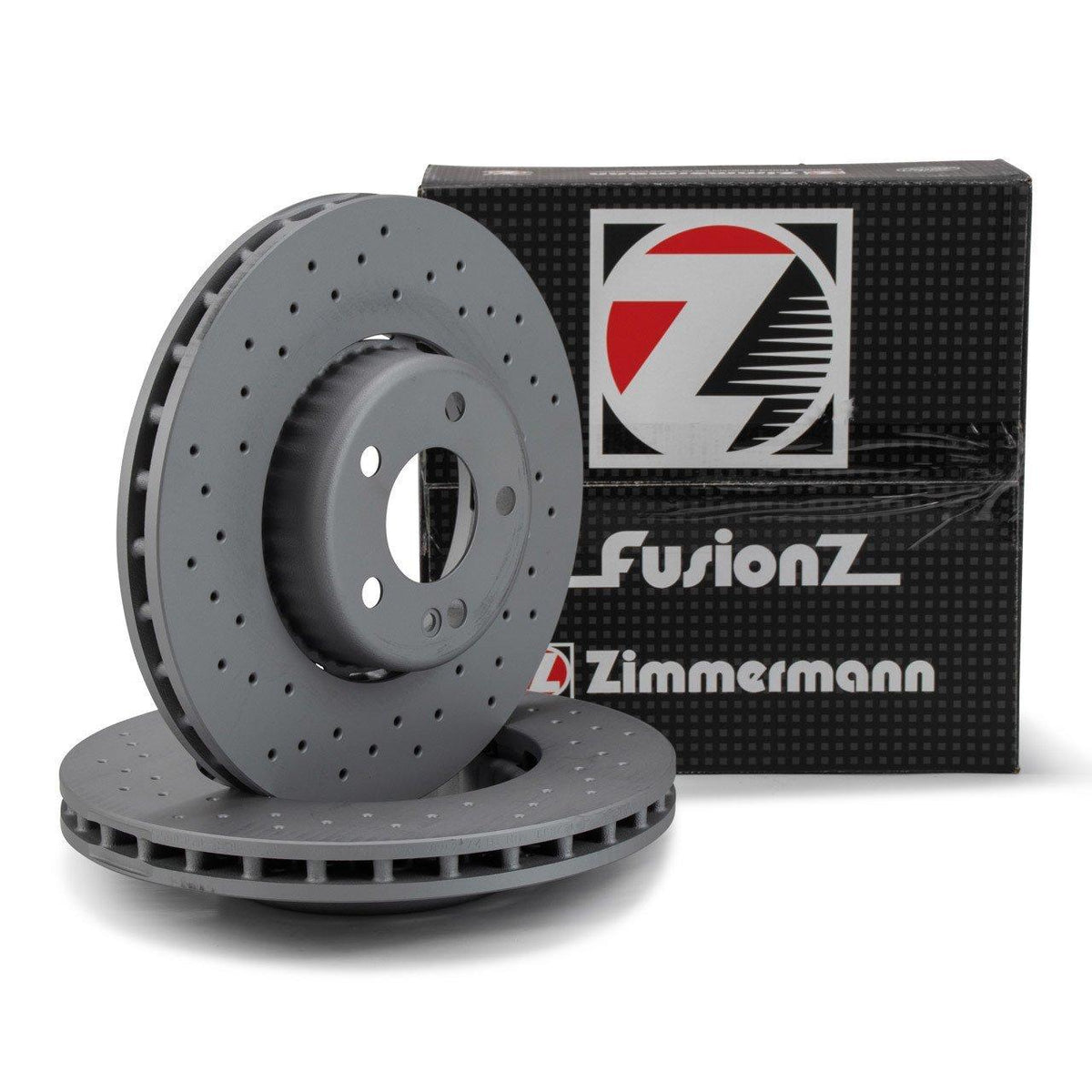Zimmerman Front Brake Disc Set for Mercedes W205 C200 AMG — Brake Rotors & Drums
