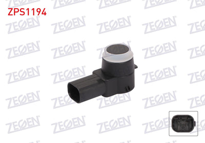 Zegen ZPS1194 Park Sensor Front & Rear Peugeot 208 2012-2019 / Citreon C4 II 2014 — Vehicle Sensors & Switches