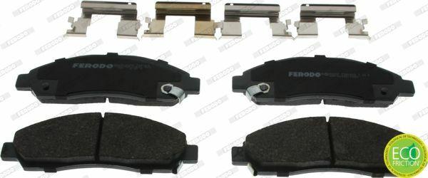 FERODO FDB1816 Front Brake Pad - Isuzu Dmax 4x2 4x4 — Brake Pads