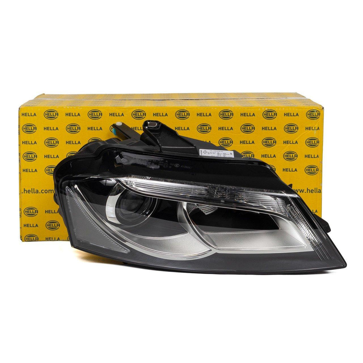 Hella Xenon LED Headlight for Audi A3 - Passenger Side Light — Headlights