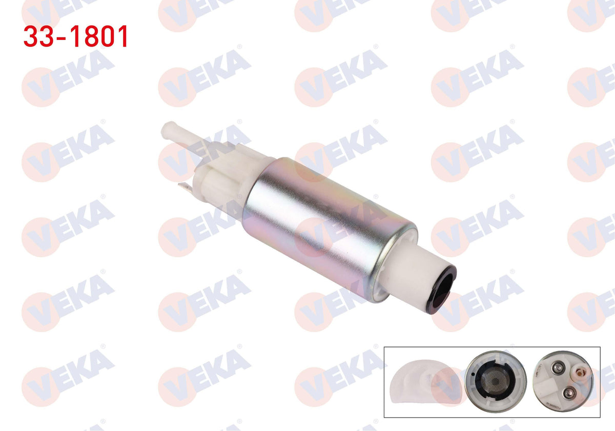 Veka 33-1801 Fuel Pump with Strainer 3 Bar Fiat Dogan-Sahin-Kartal 1.6 1993-2002 / Marea 1.6i 16V 1996-2007 / — Fuel Delivery