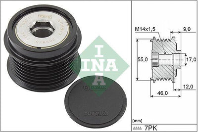 INA 535019810 Alternator Pulley 06 > Camry — Starting & Charging