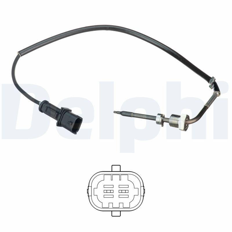 Delphi TS30195 Exhaust Temperature Sensor-Dodge / Jeep 02 / 2007 — Temperature Sensors & Switches