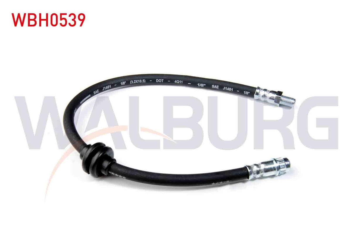 WALBURG WBH0539 Brake Hose Front Left-Right 420mm Renault Megane III (Bz0) 2008-2015 — Brake Hydraulics