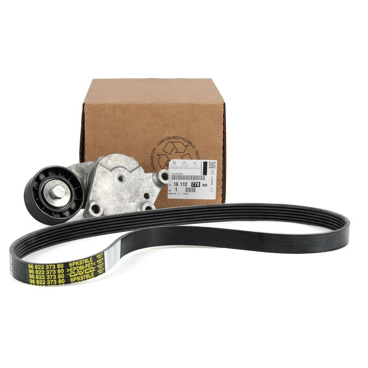 Peugeot 3008 1.6 HDi V Belt Kit - Original Tensioner and Belt — Belts