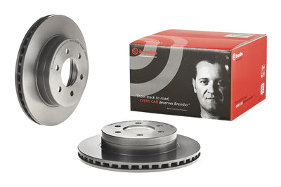 Brembo 09.7650.11 Brake Disc Front UV Coated Dodge | Set of 2