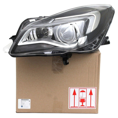 Opel Insignia Xenon Headlight - Original Driver Side Part for 2013+ Models — Headlights