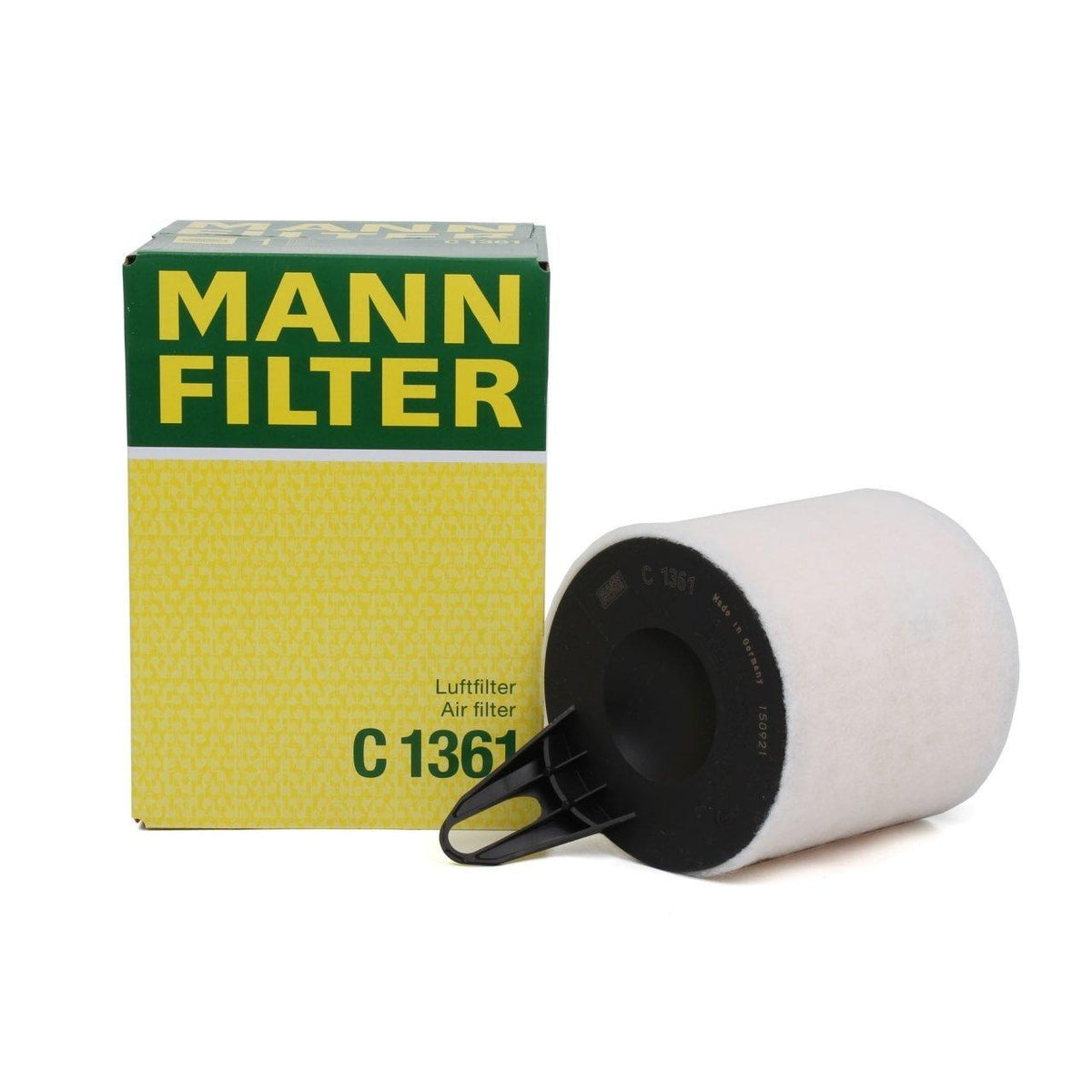 Mann BMW E87 116i N45N Motor Air Filter - Genuine Manufacturer Replacement — Air & Cabin Filters