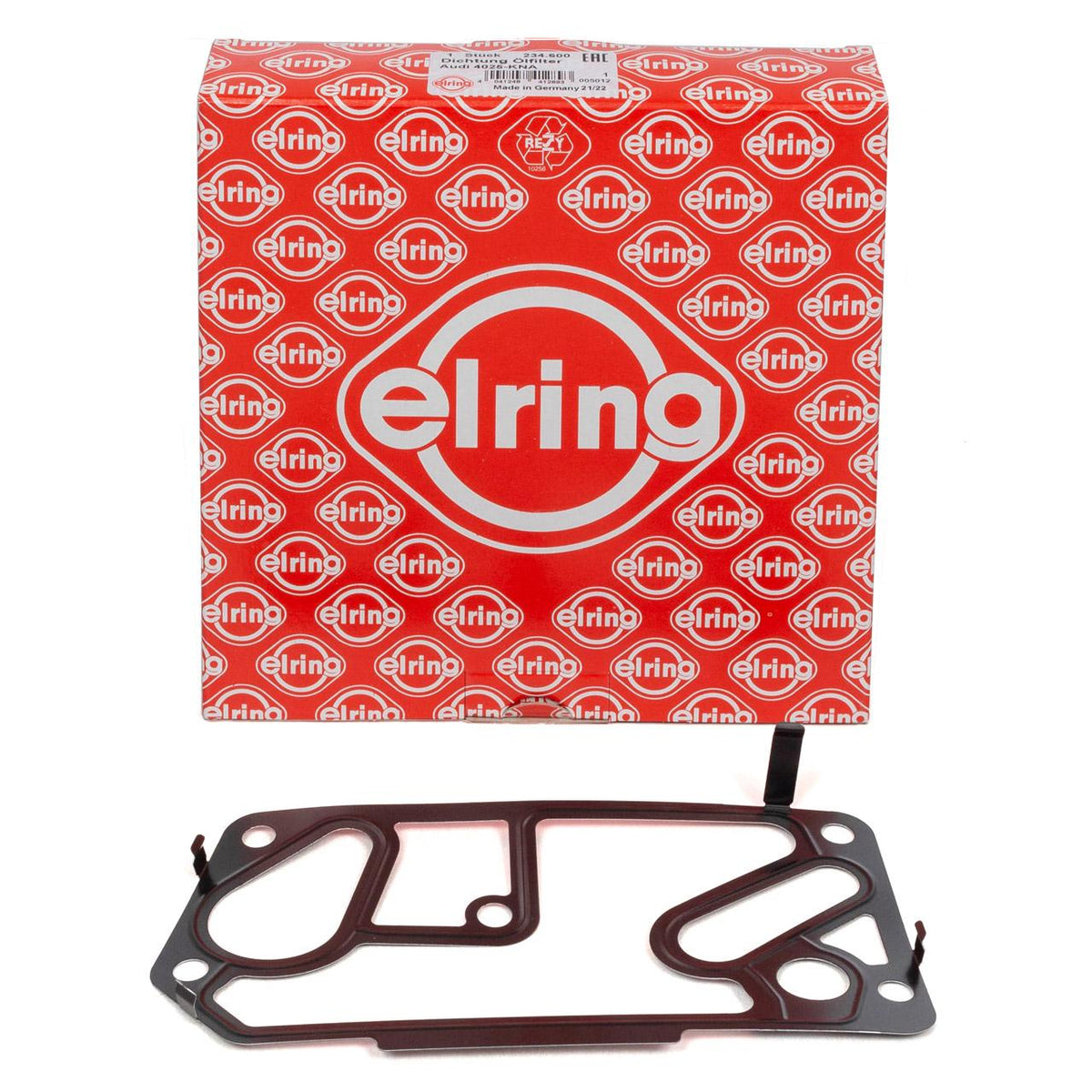 Elring 234.600 Oil Cooler Gasket VW Transporter T5 Touareg 2.5 TDI Axd Axe Bac 03-10 — Oil System