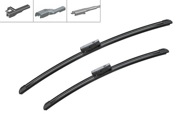 Bosch 3397014123 Wiper Blade 55+45Cm Astra H/Stilo/F20-F21/GLK 08-15 Aerotwin Multiclip — Wipers