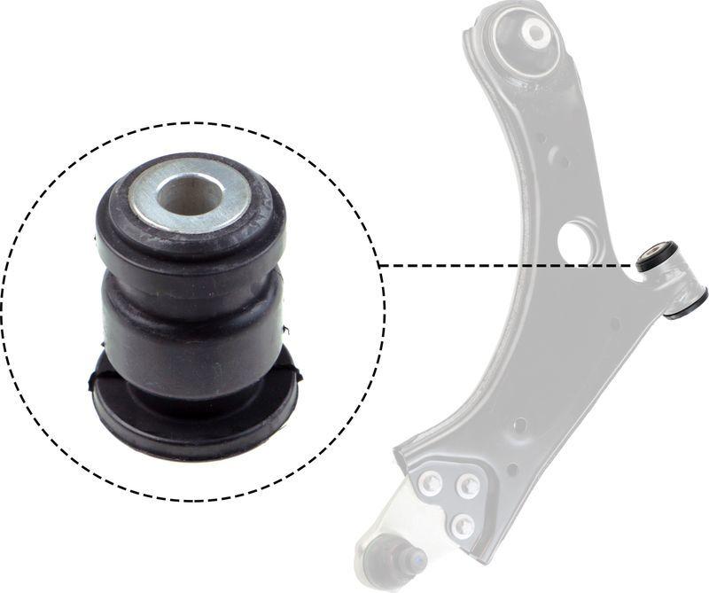 RAPRO 54370 Control Arm Bushing - OE Performance Quality for Egea — Bushings & Mounts