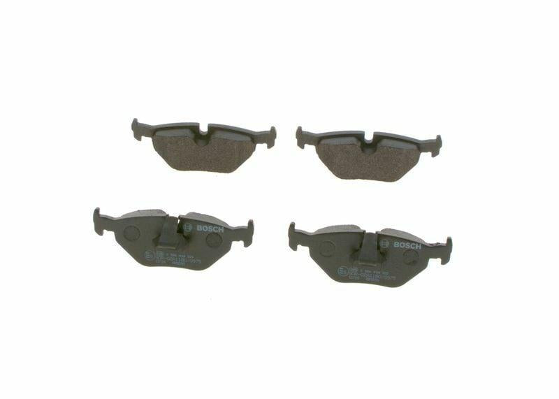 BOSCH 0986494009 Brake Pads - Low Metallic for E39 Series 5 Cars