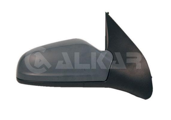 Alkar 6140438 Outer Rear View Mirror Right Electric Heated Primed Opel Astra H 2004-2010 — Mirrors