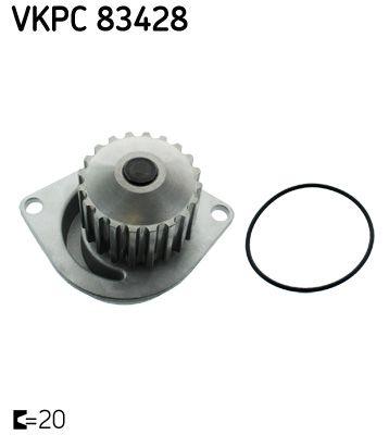 SKF VKPC83428 Water Pump Peugeot 106 206 306 405 Citroen AX Saxo C15 — Water Pump & Thermostat
