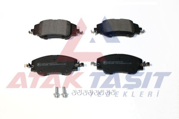 AP 05P2314 Brake Pad Front Peugeot 208 II 2019-/ 2008 II 2019-/ Citroen C4 III 2020-/ C4 X 2022 — Brake Pads