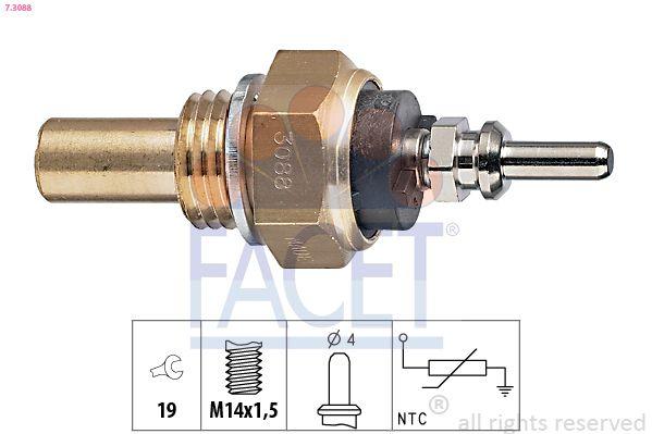Facet 73088 Temperature Sensor Mercedes W201 190 W202 C Series A208 CLK Series W124 — Temperature Sensors & Switches