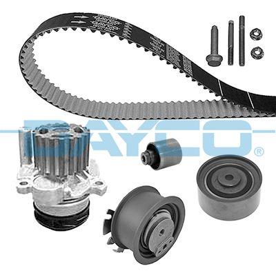 Dayco KTBWP4410 Timing Camshaft Tensioner Set with Water Pump Passat Jetta III Golf V Touran Octavi — Water Pump & Thermostat