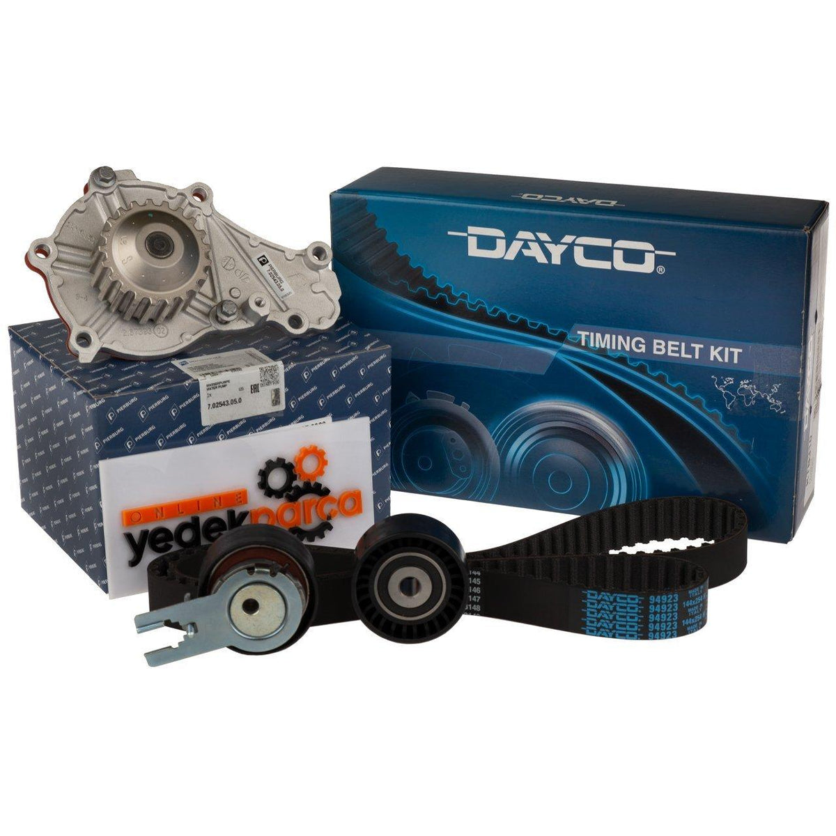 Dayco Ford Fiesta 2002-2008 1.4 TDCI Timing and Water Pump Set — Water Pump & Thermostat