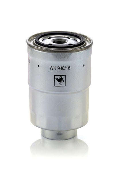Mann WK940-16X Fuel Filter (with Sensor) Canter H100 L200 L300 Pajero Shogun Isuzu Npr Nlr Turkuaz Novo — Fuel Delivery