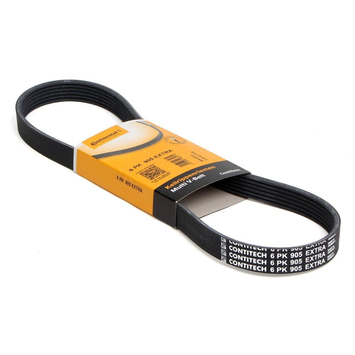 CONTINENTAL CTAM 6PK906 V Belt Mini Cooper R56/Peugeot 207 1.4-1.6 16V — Belts