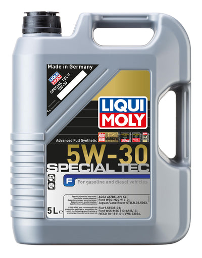 Liqui Moly 2326 Special Tec F 5W-30 Synthetic Motor Oil 5 Litre (2326) — Fluids & Chemicals