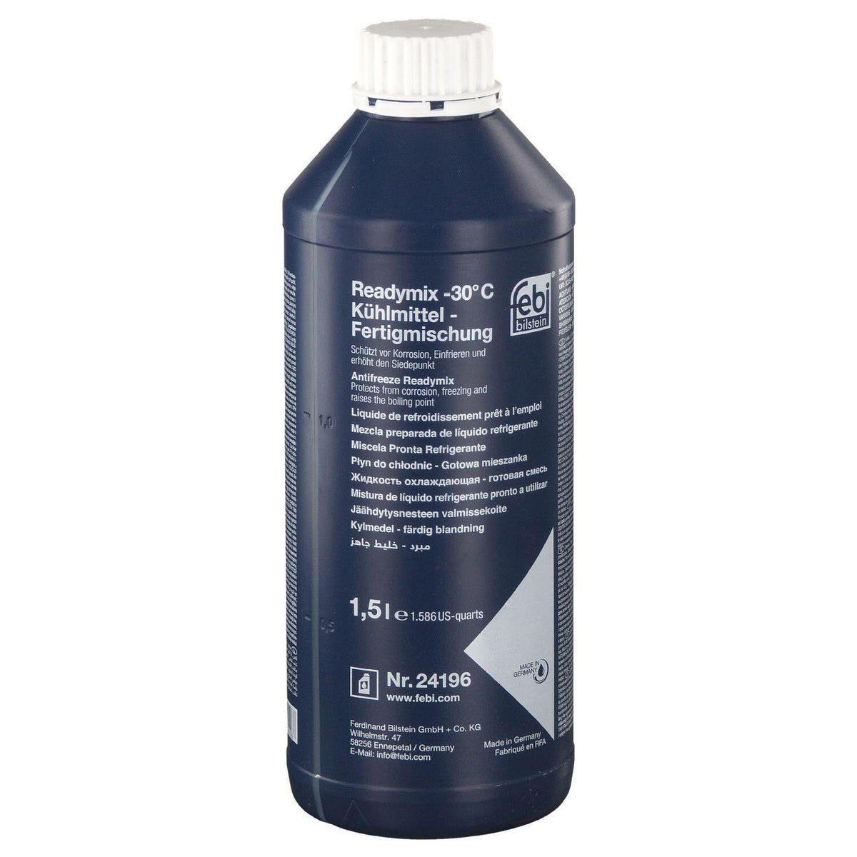 Febi Bilstein 24196 Mercedes Blue Antifiriz 325.0 Onay Kodlu 1,5 LT | 1 Piece