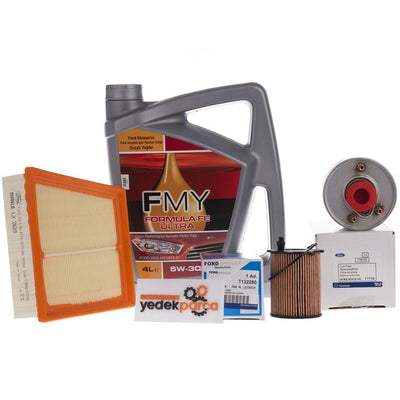 Ford Courier 2012-2019 1.6 TDCi Periodic Oil Service Set Ford Genuine