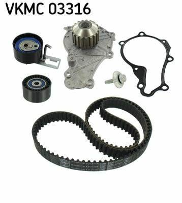 SKF VKMC03316 - Timing Belt & Water Pump Assembly for 1.6 HDi — Water Pump & Thermostat