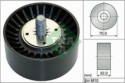 INA Alternator V-Belt Tensioner Pulley For Captiva, Cruze, Antara — Pulleys & Tensioners