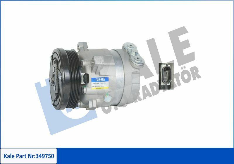 Delphi AC Compressor - 6PK Belt Pulley for Opel Calibra & Vectra — A/C Compressor