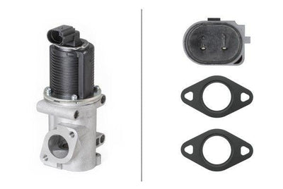 HELLA EGR Valve - Opel Astra H & Vectra C Z19DT-DTL — Emission Control