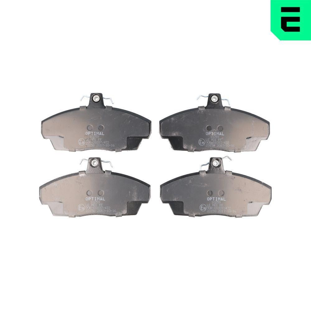 Optimal BP-10259 Freelander 1 Front Brake Disc Brake Pad Set — Brake Pads