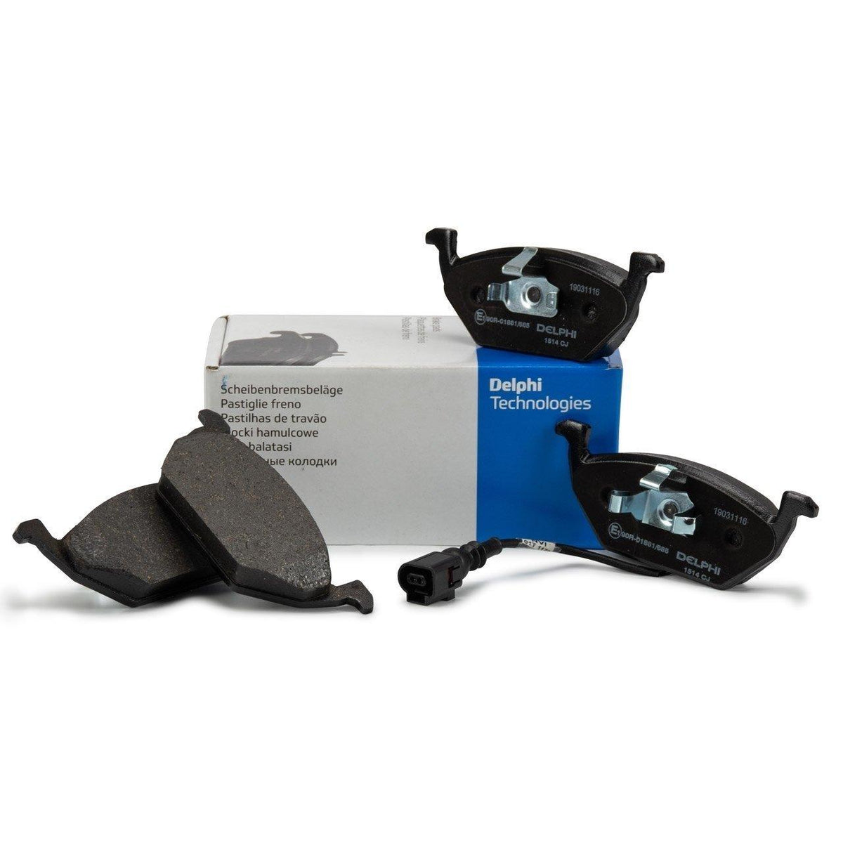 Delphi Front Brake Pads for Volkswagen Jetta 2006-2014 - Jetta