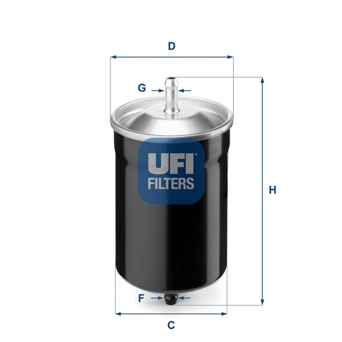 Ufi 31.500.00 Fuel Filter Golf I-II-III-IV Jetta II Lt28/35 Passat Polo Classic Sharan T3 T4 — Fuel Delivery