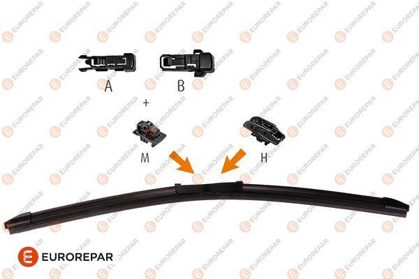 Eurorepar 1635454780 Erp Wiper Blade Front 530 mm VW Golf IV Bora Mercedes W164 Ford Transit Mondeo Citroen C4 C-Cro — Wipers