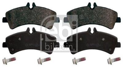 Febi Bilstein 16709 Brake Pad Rear Mercedes Spr-906 VW Crafter 06-16 Pair Wheel 165mm 515 CDI — Brake Pads