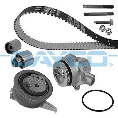Dayco KTBWP8840 Timing Belt Kit with Water Pump Golf7/A3/Leon/Passat/Tiguan/Caddy/T6 1.6-2.0 TDI 13 — Water Pump & Thermostat