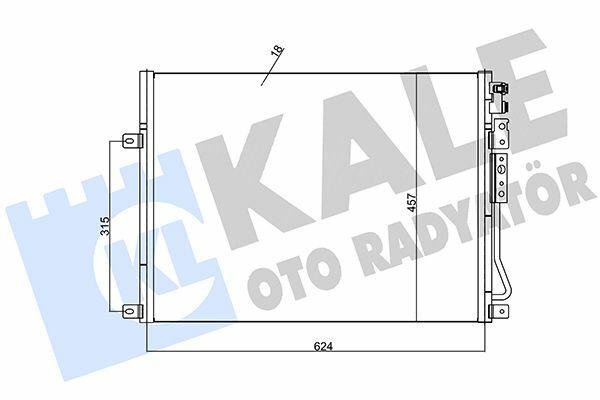 KALE Climate Radiator 385800 - For Commander Grand Cherokee III — Radiators & Fans