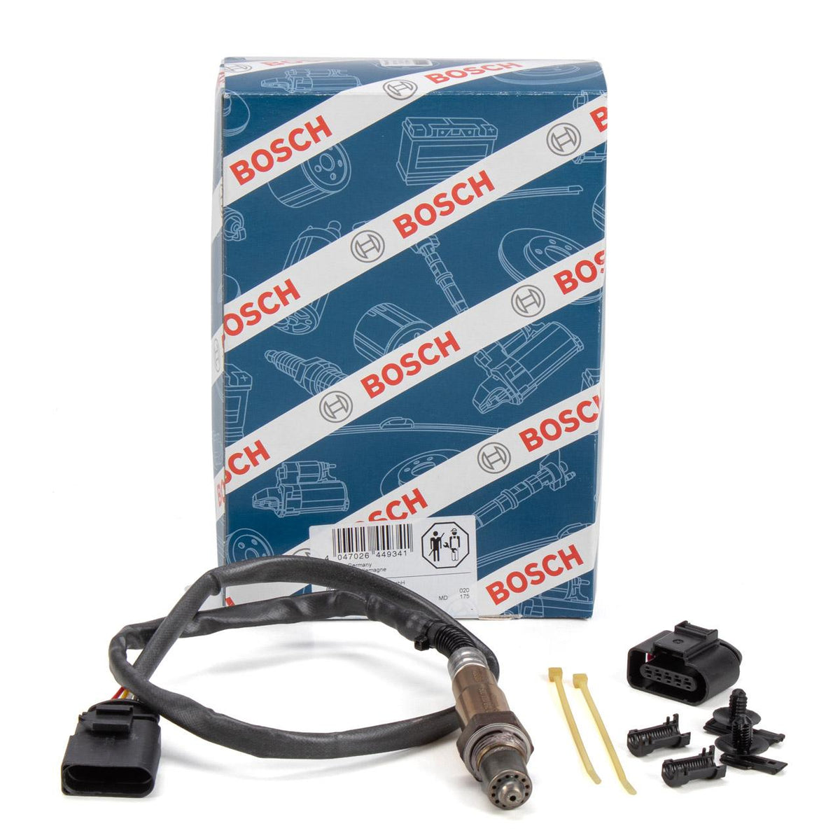 Bosch 025802700F Lambda Sensor A4 A5 A6 A8 Q5 Q7 Touareg Beetle Jetta Passat Rs4 Rs5 — Oxygen & Air-Fuel