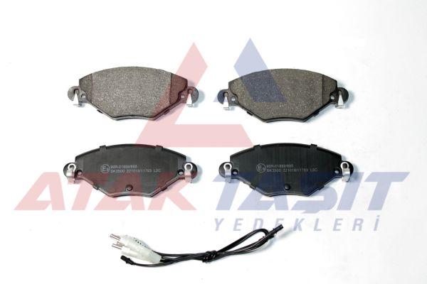 AP 05P793 Brake Pad Front with Connector Citroen C5 II 1.6 HDi 2004-2008 / C5 II (Rc) 2.0 2004-2008 / C5 II (Rc) — Brake Pads