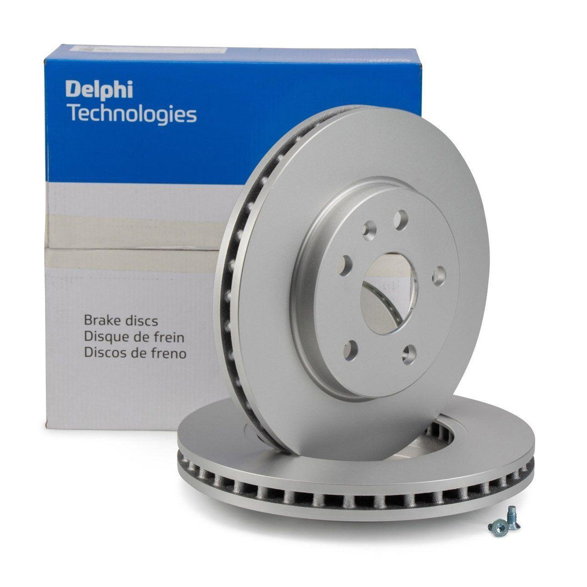 Delphi Opel Insignia Front Brake Disc Kit - 16 Inch - 296 mm — Brake Rotors & Drums